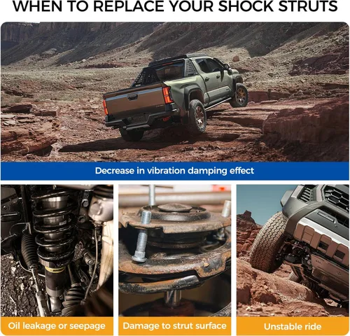 Vista 6 de PAROD Par de amortiguadores delanteros completos 172138 para Ford Mustang 2005 2006 2007 2008 2009 2010