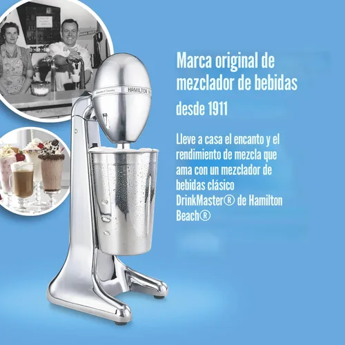 Vista 7 de Mezclador de bebidas Hamilton Beach clásico, Cromado
