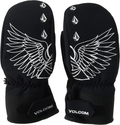 Vista 2 de Volcom Nyle - Manopla de esquí para hombre con aislamiento de tubería y parque negro Camo Black