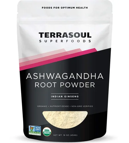 Terrasoul Superfoods Ashwagandha polvo de raíz (orgánico)