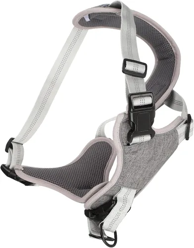 Vista 7 de Adjustable No Pull Dog Harness Vest, Reflective Chest and Back Vest Harness for Medium Large Dogs, Padded Outdoor Walking Harness with Anti - Loose