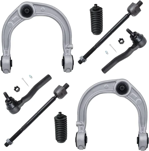 Vista 47 de Detroit Axle - Kit de suspensión frontal de 8 piezas para Chevy GMC Silverado Sierra Suburban 1500 Yukon Avalanche Cadillac Escalade brazos