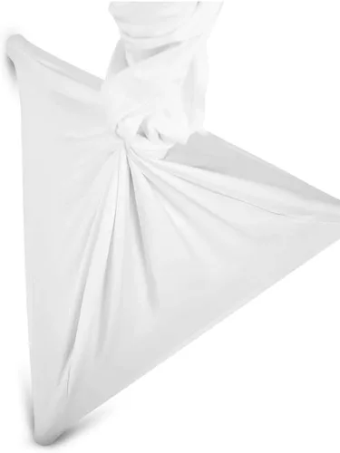 Vista 3 de PRORECK Cubierta de soporte para altavoz, falda para trípode, 360 grados, color blanco x 2
