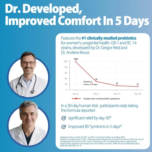 Vista 4 de Life-Space Urogen Probióticos para Mujeres, Probióticos+Arándano, Dosis para 2 Meses, Probiótico para Mujeres para Equilibrio del PH, Tracto