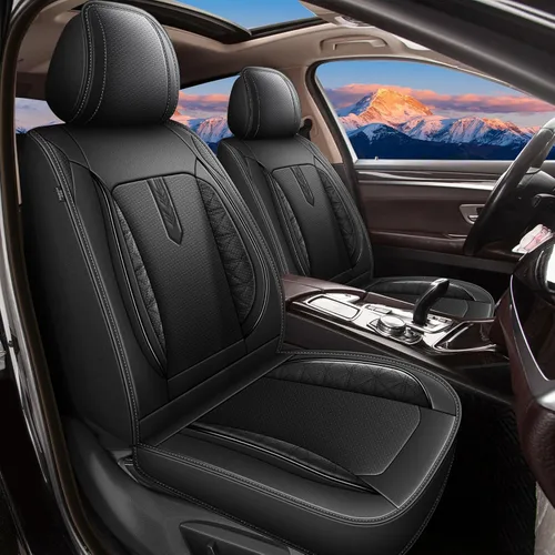 AOMSAZTO Fundas de asiento de automóvil, 2 unidades, ajuste frontal para Subaru Ascent 2019-2025, funda de asiento de automóvil, protector de