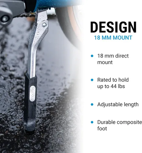 Vista 4 de Portland Design Works Power Stance Bicycle Kickstand