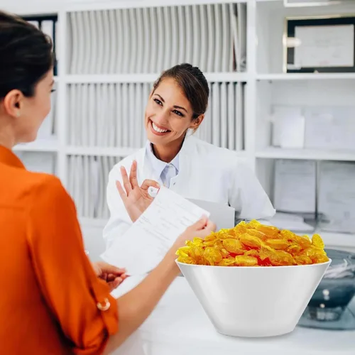 Vista 6 de Caramelo duro relleno de miel Bolsa de 2 libras Aproximadamente 180 piezas Gotas calmantes para la garganta Envueltas individualmente