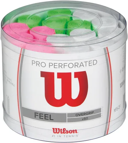 Vista 5 de Wilson Pro - Raqueta de tenis con cubre grip, color rosa