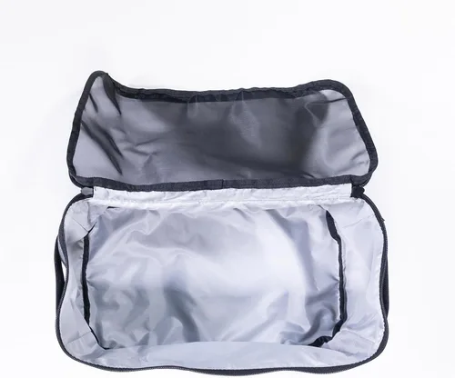 Vista 14 de VanEssential Cubo de embalaje con parte superior de malla transparente XS - Gris carbón