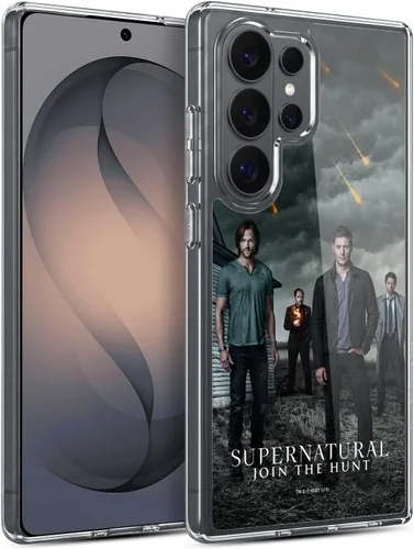 Vista 12 de Head Case Designs Supernatural Sam, Dean & Castiel Key Art - Funda de gel con licencia oficial [protección de grado militar] compatible con Google