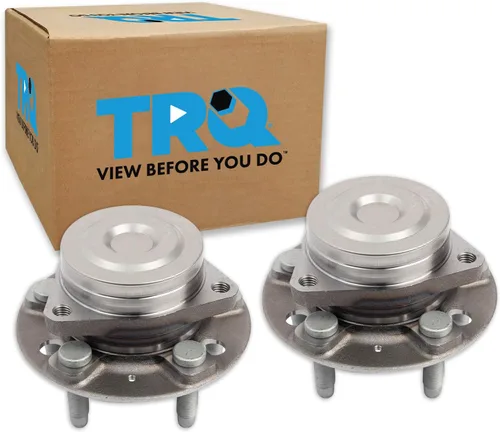 Vista 173 de Conjunto de rodamiento de rueda y buje TRQ para parte trasera izquierda y derecha, 2 piezas, compatible con Ford Expedition 2007-2010 y Lincoln