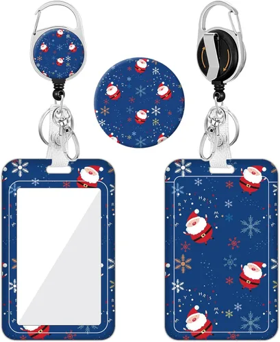 Portatarjetas con clip giratorio para cinturón, carrete retráctil resistente, soporte deslizante para tarjetas de identificación, estuche vertical