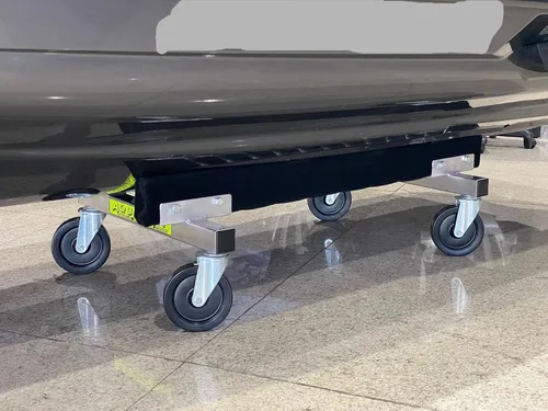 Vista 2 de Aquacart AQ-11 Aluminio PWC watercraft carro stand dolly para uso exterior muelle