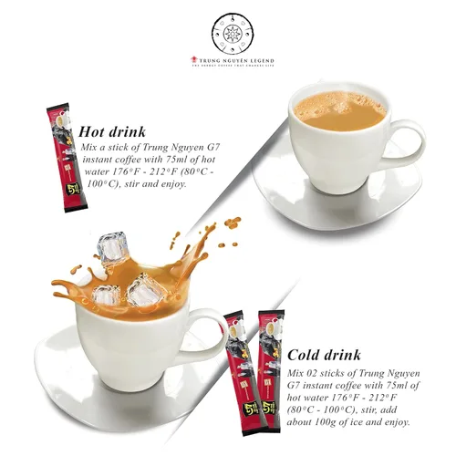 Vista 7 de TRUNG NGUYÊN LEGEND - Barra de café instantáneo para impulso de energía