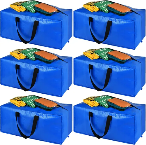Vista 11 de Bolsas de mudanza, bolsas de almacenamiento, bolsas de almacenamiento extra grandes para suministros de mudanza, artículos esenciales
