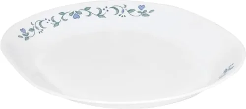 Corelle Vitrelle - Plato de servir, plato grande de 12-1/4 pulgadas, vidrio de triple capa, resistente a grietas y astillas, casa de campo