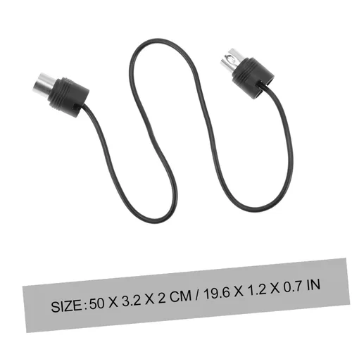 Vista 6 de Toyvian Sound Card Midi Cable Adapter 5 Pin, Instrument Midi Cables with USB Audio Cable and Microphone Cable Extension