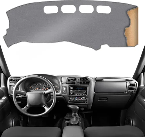 Vista 22 de KEYOOG Cubierta de tablero Tapete de salpicadero Compatible con Chevy Cruze 2015-2011 (para transmisión en la izquierda), Alfombra de salpicadero