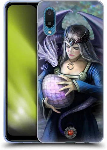 Vista 151 de Head Case Designs Officially Licensed Anne Stokes God's Hammer Guardian Dragons Gel Case [Military Grade Protection] Compatible with Samsung Galaxy