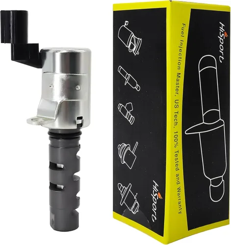 Vista 38 de HiSport 15330-0T010 VVT Válvula de control de aceite Válvula variable Solenoide de sincronización - OEM 1533037010 19185637 - Compatible con Toyota
