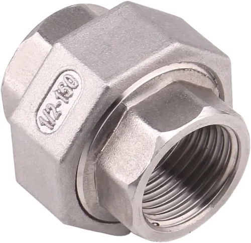 Vista 13 de Unión de accesorios de tubería fundida - 1" NPT hembra montaje acero inoxidable 304, clase 150