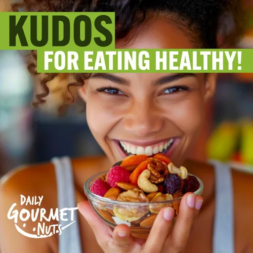 Vista 9 de Daily Gourmet Nuts - Paquetes de bocadillos de nueces mixtas sin sal/aperitivos envueltos individualmente/bocadillos de nueces/sin