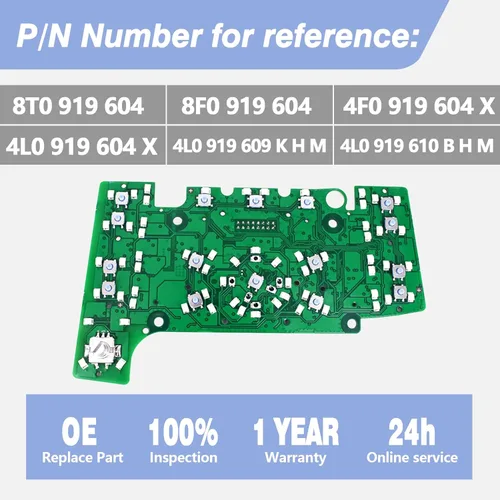 Vista 3 de Placa de Circuito de Control MMI E380 con Navegación Compatible con Audi A6 A6L 05-11 Q7 05-09