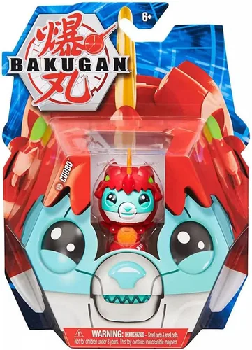Bakugan 2021 Pyrus Cosplay Drago Cubbo - Figura coleccionable de 2 pulgadas y tarjetas coleccionables