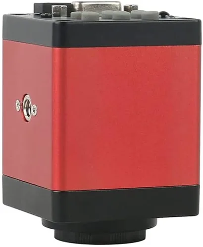 Vista 2 de Kit de microscopio 40X 100X 160X 640X Monocular Biológico Microscopio Adaptadores de lente (Color : 14MP HDMI VGA)