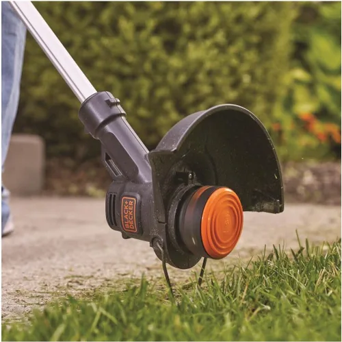 Vista 11 de Black+Decker 20V Max - Cortador de malezas inalámbrico, recortador de cuerda/borde de 10.0 pulgadas, herramienta para césped eléctrico con carrete