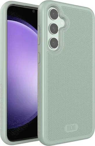 Vista 12 de TUDIA MergeGrip - Funda protectora para Samsung Galaxy S23 FE 2023, de doble capa, a prueba de golpes, grado militar, antideslizante, resistente