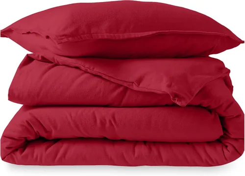 Vista 43 de Juego de edredón de franela de Bare Home