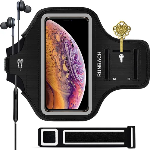 Brazalete para iPhone 16 Pro Max/16 Plus/15 Pro Max/15 Plus/iPhone 14 Pro Max/14 Plus/13 Pro Max/12 Pro Max/11 Pro Max/Xs Max, banda de ejercicio
