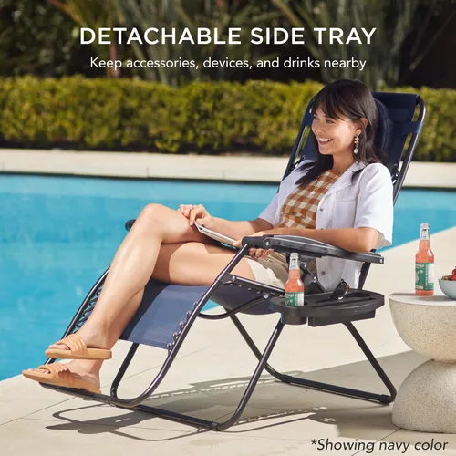 Vista 6 de Best Choice Products - Silla de gravedad cero de gran