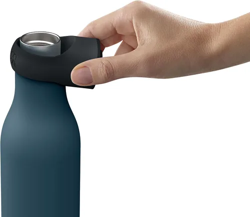 Vista 3 de Joseph Joseph Recarga Reuse Repeat 2-Piece Sipp Travel Mug & 16.9 fl oz Loop Hot Cold Bottle Set - Azul