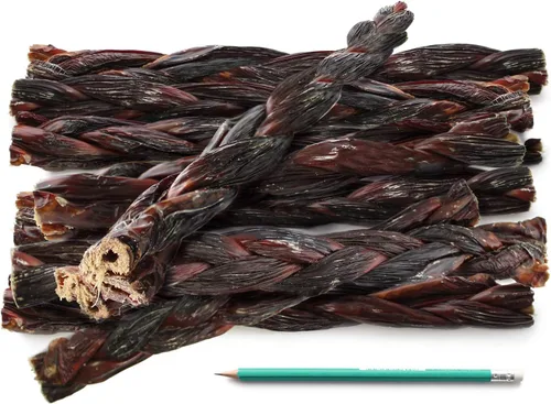 Vista 10 de SUPER CAN BULLYSTICKS Supercan - Palitos de gaviota de res (trenzados de 12 pulgadas (paquete de 4)