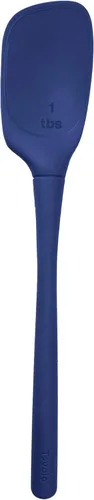 Vista 5 de Tovolo Flex Core - Cuchara profunda de silicona con cabeza en ángulo para revolver, recoger y servir, apta para lavavajillas, sin BPA, resistente al