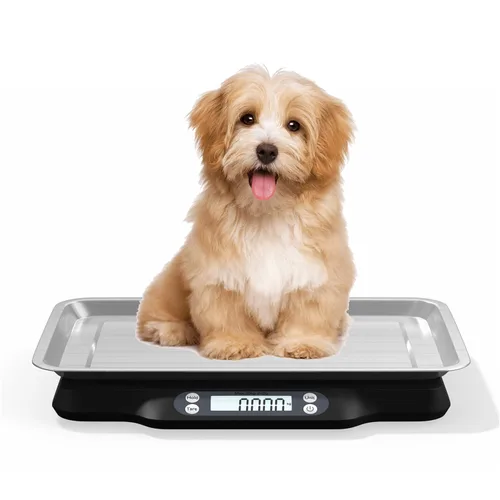 Helsevesen Báscula digital de precisión para animales pequeños (66.1 lbs/0.07 oz; 66 libras/0.1 oz), báscula de cocina, báscula postal, báscula de
