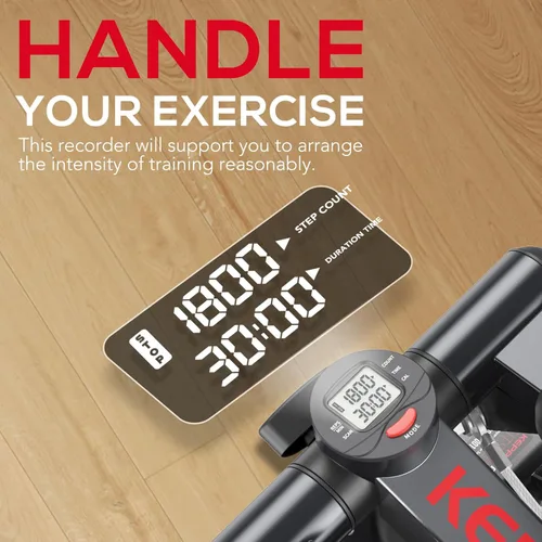 Vista 8 de KeppiFitness Steppers for Exercise at Home, Stair Stepper with Resistance Bands for Home Cardio Exercise - FITSTEP Series