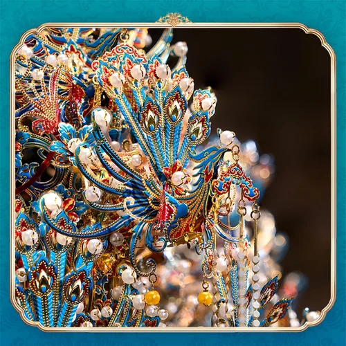 Vista 6 de Piececool Rompecabezas de metal 3D para adultos, kit de modelo Kingfisher