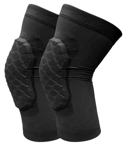 Rodilleras de baloncesto para niños, rodilleras de voleibol, mangas de baloncesto con panal de abeja, mangas de béisbol para niños y niñas,