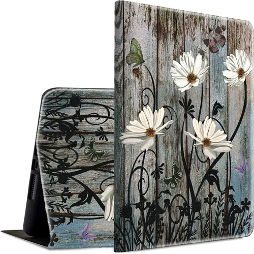 Vista 14 de Funda para Kindle Fire 7 Tablet Case 2019/2017 Release 9ª/7ª Generación Ligero Smart Case PU Cuero Ajustable Soporte Funda Protectora con Auto