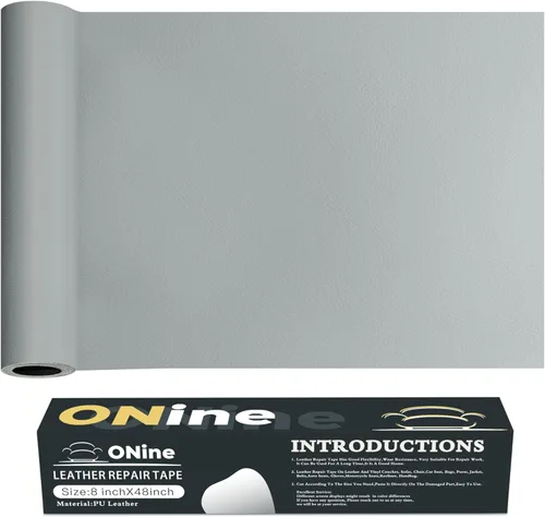 Vista 27 de ONine Reparación profesional de cuero para sofá, cinta de reparación de cuero de 3 x 60 pulgadas (cuero gris oscuro)