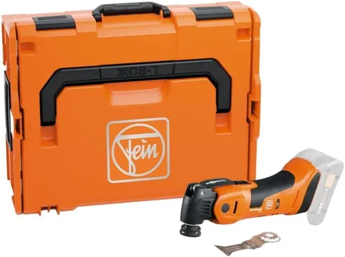 Vista 9 de Fein MultiMaster inalámbrico AMM 700 AS 4 Ah con bolsa de nailon para construcción y renovación de interiores - Starlock Max Mount, sistema QuickIn