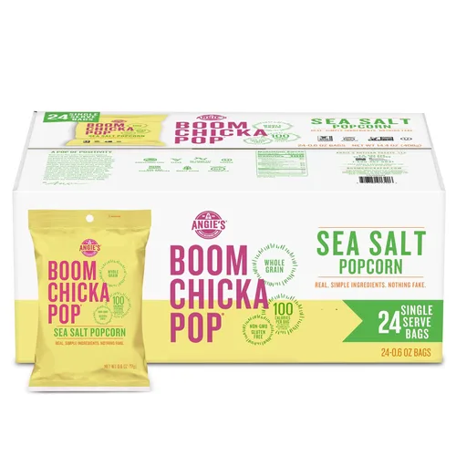 Vista 8 de Angie's BOOMCHICKAPOP - Maíz, bolsa de 5.5 onzas (paquete de 12 bolsas)