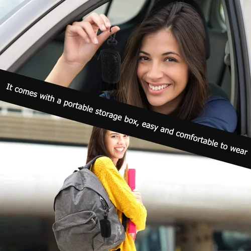 Vista 9 de EXCEART - 2.50 gafas de miopía plegables gafas de lectura negras de miopía gafas de larga distancia con estuche portátil