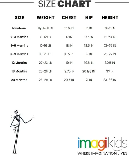 Vista 7 de Disney Nightmare Before Christmas Zero Sally Jack Skellington - Conjunto de traje de 3 piezas para bebé niña con pantalones y diadema