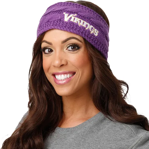 Vista 28 de FOCO Diadema de moda para mujer con logotipo de equipo de la NFL Gradiente impreso.