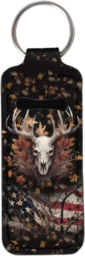 Vista 35 de Suobstales Chapstick - Llavero con clip en la manga de la bolsa para palillo labial, funda para bálsamo labial, protector de lápiz labial