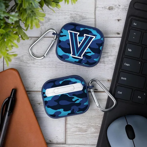 Vista 2 de AFFINITY BANDS Villanova Wildcats Camo HDX Case Cover Compatible with Apple AirPods Generation 3